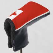 Tonga-Flagge Golf Headcover (3/4 Vorderseite)