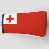 Tonga-Flagge Golf Headcover (Vorderseite)