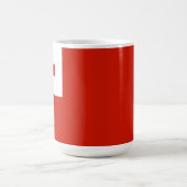 Tonga-Flagge Kaffeetasse (Mittel)