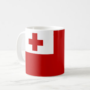 Tonga-Flagge Kaffeetasse