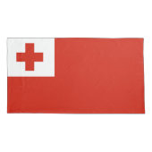 Tonga-Flagge Kissenbezug (Rückseite)