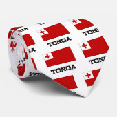 Tonga-Flagge Krawatte (Gerollt)