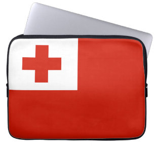 Tonga-Flagge Laptopschutzhülle