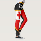 Tonga-Flagge Leggings (Rechts)