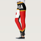 Tonga-Flagge Leggings (Links)
