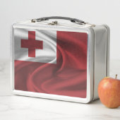 Tonga-Flagge Metall Brotdose (Beispiel)