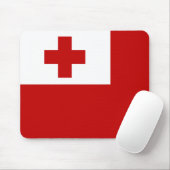 Tonga-Flagge Mousepad (Mit Mouse)