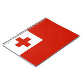Tonga-Flagge Notizblock (Linke Seite)