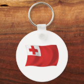 Tonga-Flagge Schlüsselanhänger (Vorderseite)