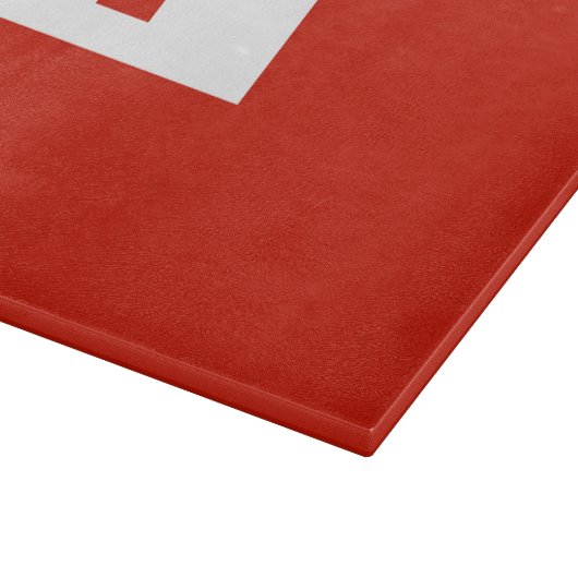 Tonga-Flagge Schneidebrett (Ecke)
