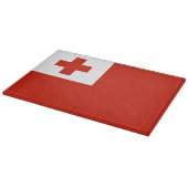 Tonga-Flagge Schneidebrett (Ecke)