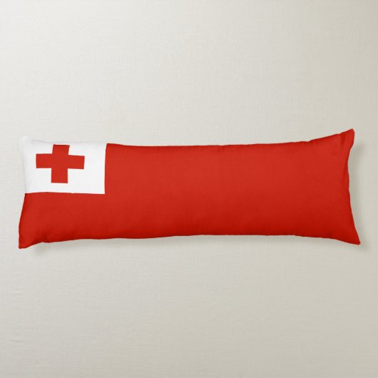 Tonga-Flagge Seitenschläferkissen (Rückseite)