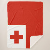 Tonga-Flagge Sherpadecke (Vorderseite)