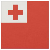 Tonga-Flagge Stoff (Nahaufnahme)