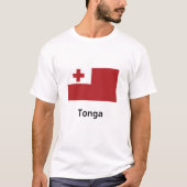 Tonga-Flagge T-Shirt (Vorderseite)