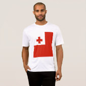 Tonga-Flagge T-Shirt (Vorne ganz)