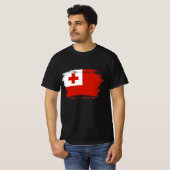 Tonga-Flagge T-Shirt (Vorne ganz)
