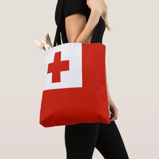 Tonga-Flagge Tasche (Von Nahem)
