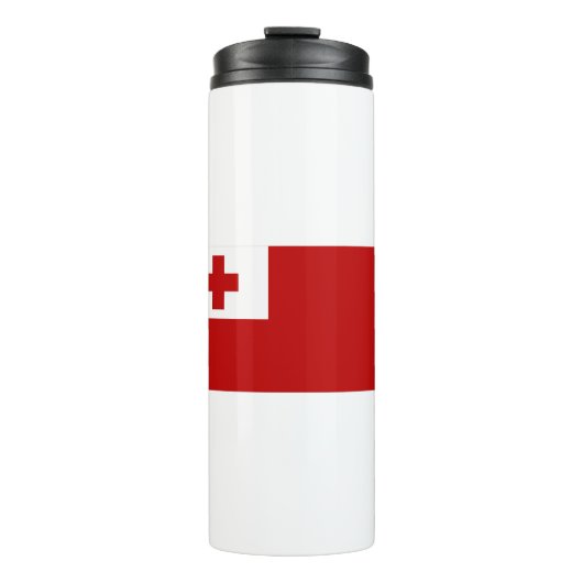 Tonga-Flagge Thermosbecher (Vorderseite)