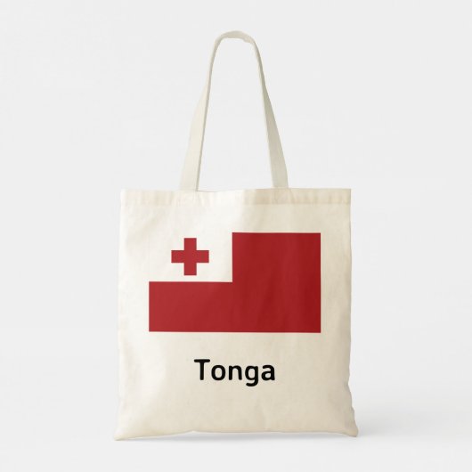 Tonga-Flagge Tragetasche (Rückseite)