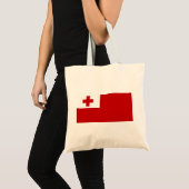 Tonga-Flagge Tragetasche (Vorderseite (Produkt))