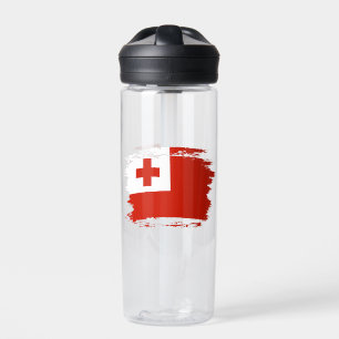 Tonga-Flagge Trinkflasche
