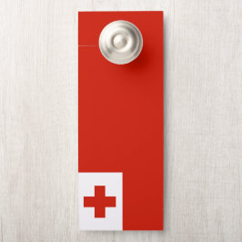 Tonga-Flagge Türanhänger