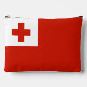 Tonga-Flagge Zubehörtasche (Vorderseite)