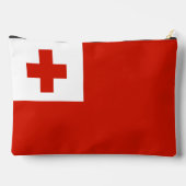 Tonga-Flagge Zubehörtasche (Rückseite)