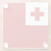 Tonga Glasuntersetzer (Rückseite)