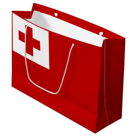 Tonga Große Geschenktüte (Vorderseite Schrägansicht)