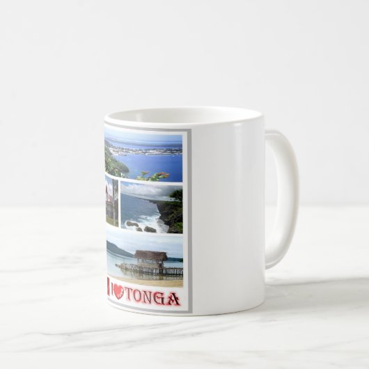 Tonga - I Liebe - Kaffeetasse (VorderseiteRechts)