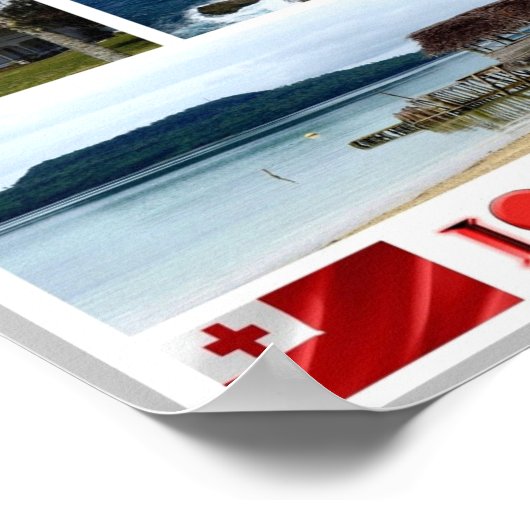 Tonga - I Liebe - Poster (Ecke)