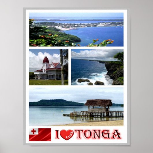 Tonga - I Liebe - Poster (Vorne)