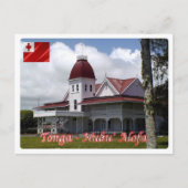 Tonga - Königlicher Palast - Postkarte (Vorderseite)