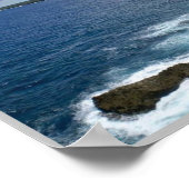 Tonga - Küstenlinie - Poster (Ecke)