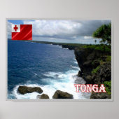 Tonga - Küstenlinie - Poster (Vorne)