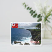 Tonga - Küstenlinie - Postkarte (Stehend Vorderseite)