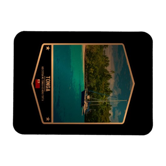 Tonga Magnet (Horizontal)