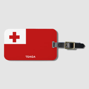 Tonga National Flag Patriotic Gepäckanhänger