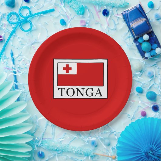 Tonga Pappteller (Party)
