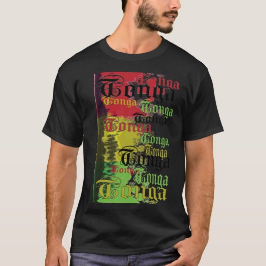 Tonga Rasta1 T-Shirt (Vorderseite)