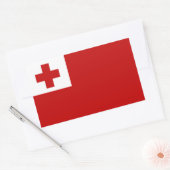 Tonga Rechteckiger Aufkleber (Umschlag)