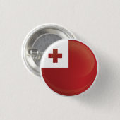 Tonga Round Icon Flag Button (Vorne & Hinten)