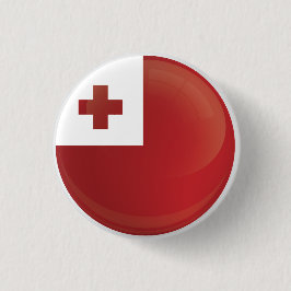 Tonga Round Icon Flag Button