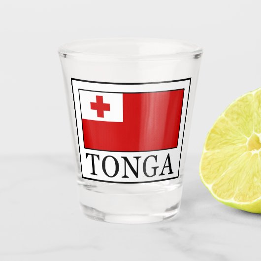 Tonga Schnapsglas (Vorderseite)