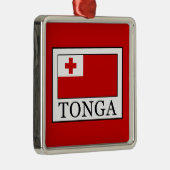 Tonga Silbernes Ornament (Rechts)