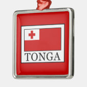 Tonga Silbernes Ornament (Links)