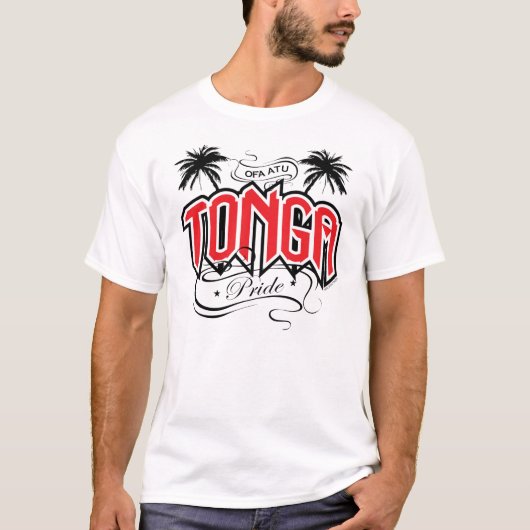 TONGA-Stolz-Rot - T - Shirt (Vorderseite)