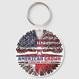 Tonga Tongan US USA USA United Staaten Tree Schlüsselanhänger